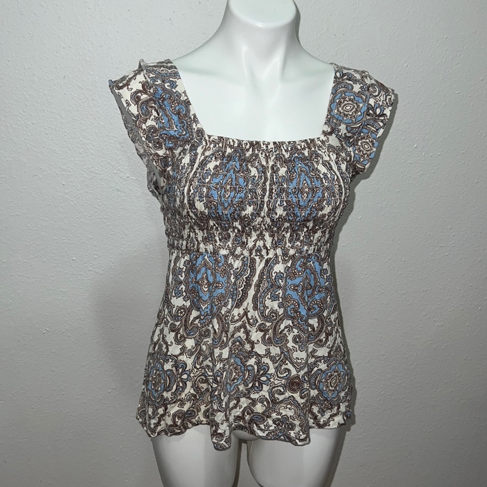 Tommy Hilfiger Baby Doll Shirt Sz M